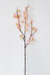 Branche de Pommier artificiel Rose tendre H 84 cm Top