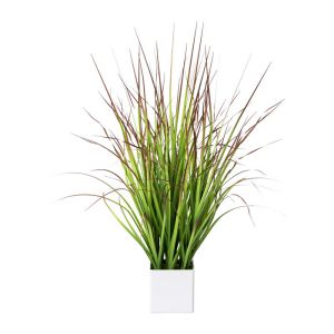 Herbe folle en pot factice H 73 cm 