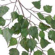 Branche bouleau artificielle 64 cm 48 feuilles