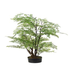 Fougère Adiantum factice en pot H 110 cm, D 40 cm