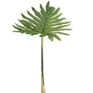 Feuille de Philodendron factice H 93 cm