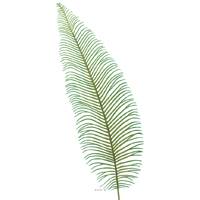 Feuille fougere artificielle X6 Verte tres aerienne H 60 cm