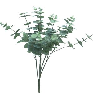 Eucalyptus en buisson factice, H 60 cm