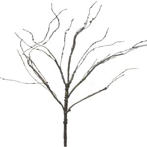 Branchage de bois factice avec 5 ramures, H 110 cm